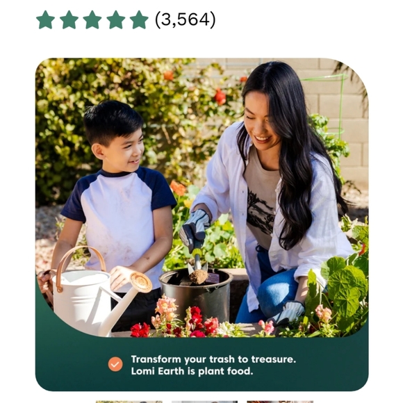 LOMI Classic Electric Kitchen Composter Smart Waste White New Open Box Fertilize - Picture 10 of 16